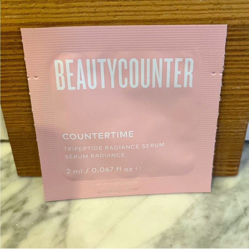 Beautycounter Countertime Tripeptide Radiance Serum sample packs